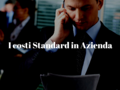 I costi standard in Azienda